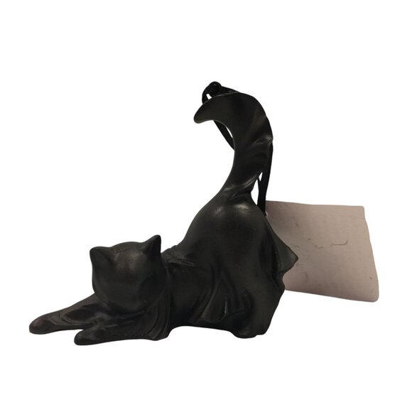 Cracker Barrel 2025 Black Cat Stretching Ornament - Picture 1 of 4